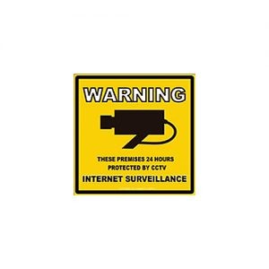 SL-4 (Warning Sticker 4" x 4")