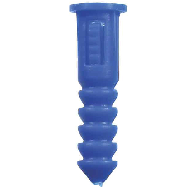 PA-1411-200 (#8-#10 x 1-1/4-in Super Ribbed Plastic Anchors, 200pcs Pack)