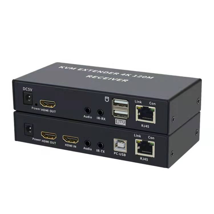 CHE-120K (4K HDMI/USB KVM Extender Over a CAT.5e cable up to 120 M)