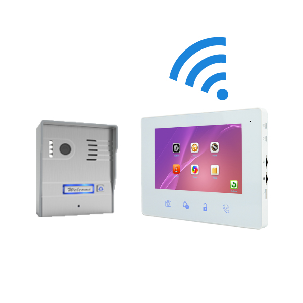 VDP-8855W (Video Door Phone and Intercom 4-Wire System with Built-in Memory and Mobile App)
