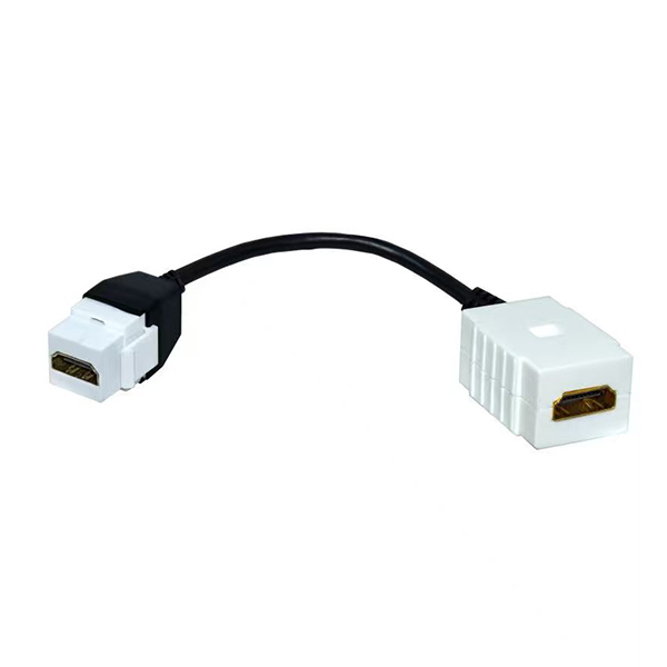 HDMI 4K Keystone Jack with 15cm pigtail (Two Pack) - Image 2
